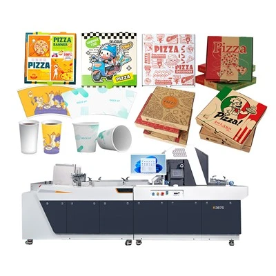 Carton Box Printer Pizza -laatikkotulostuskone